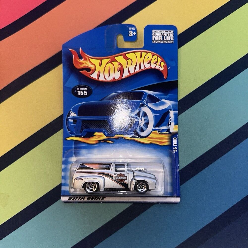 2001 Hot Wheels Harley Davidson '56 Ford Panel MOC Sealed